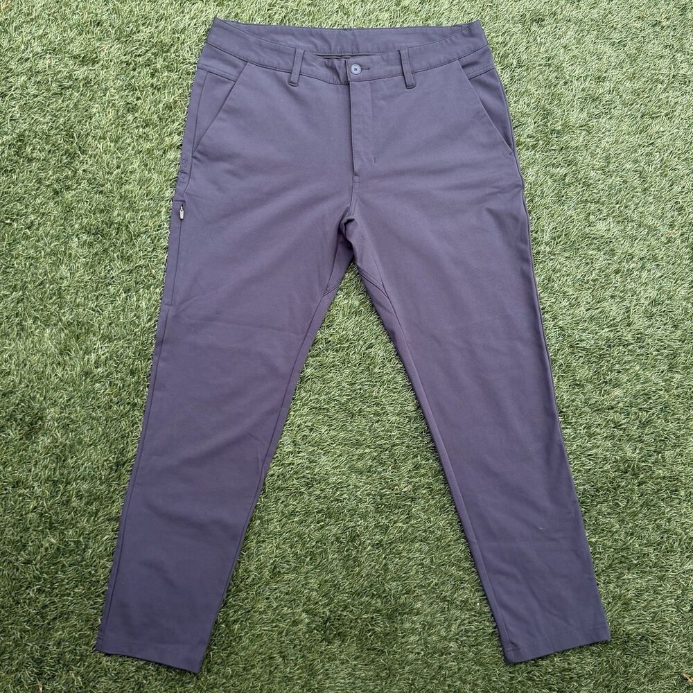 BYLT Everyday Pant 2.0 Slim Stretch Performance Pant Navy Mens XL Tech Casual